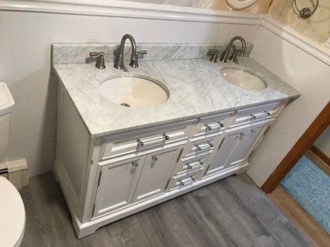 Double Wash Basin