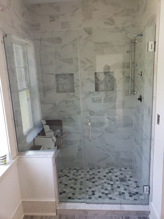 Frameless Shower