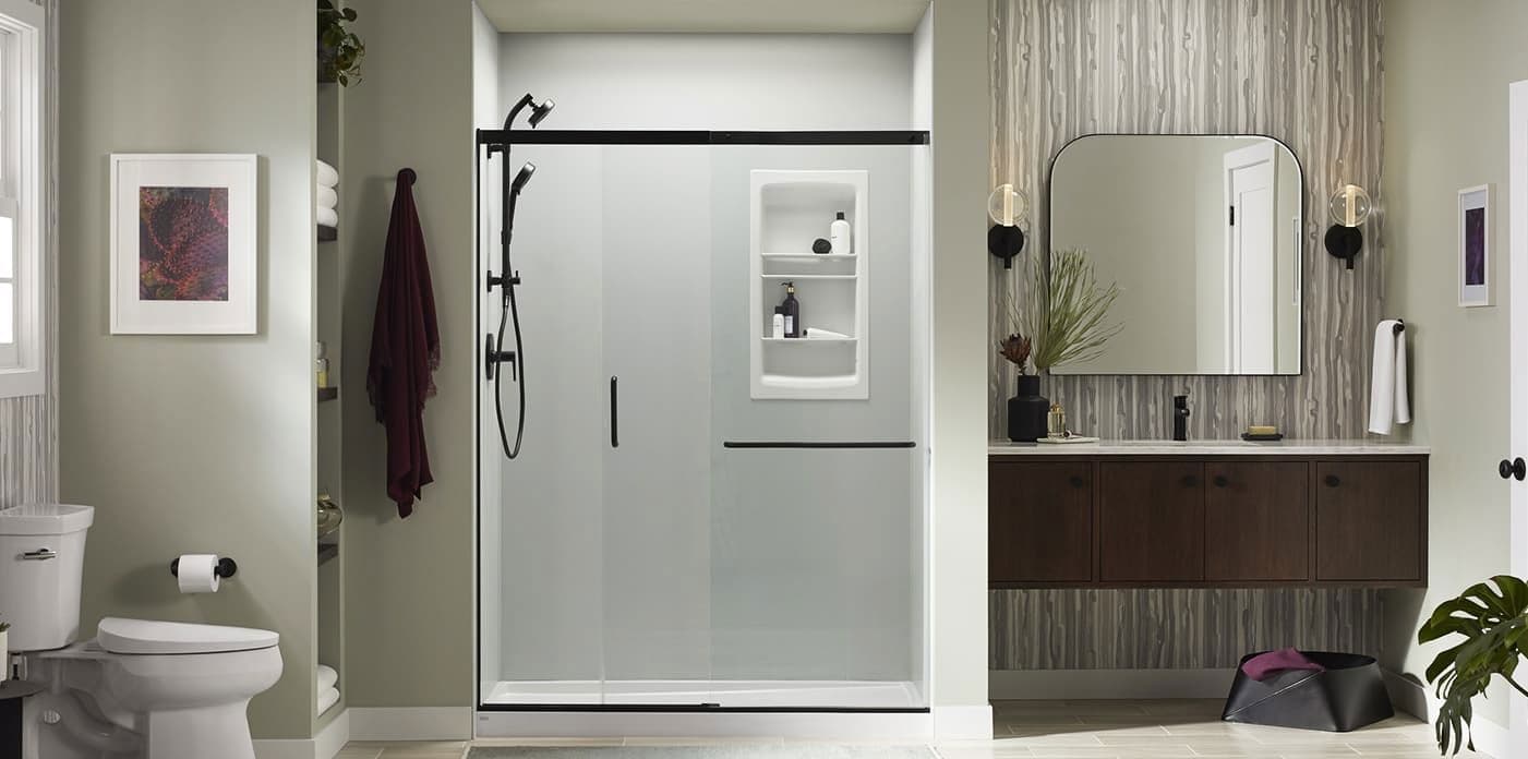 Kholer Luxe Stone Shower System Example