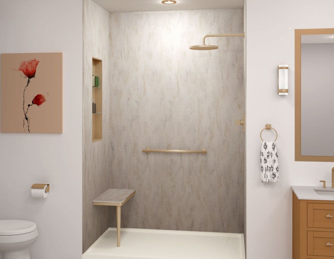 Mueller Luxura Shower Wall
