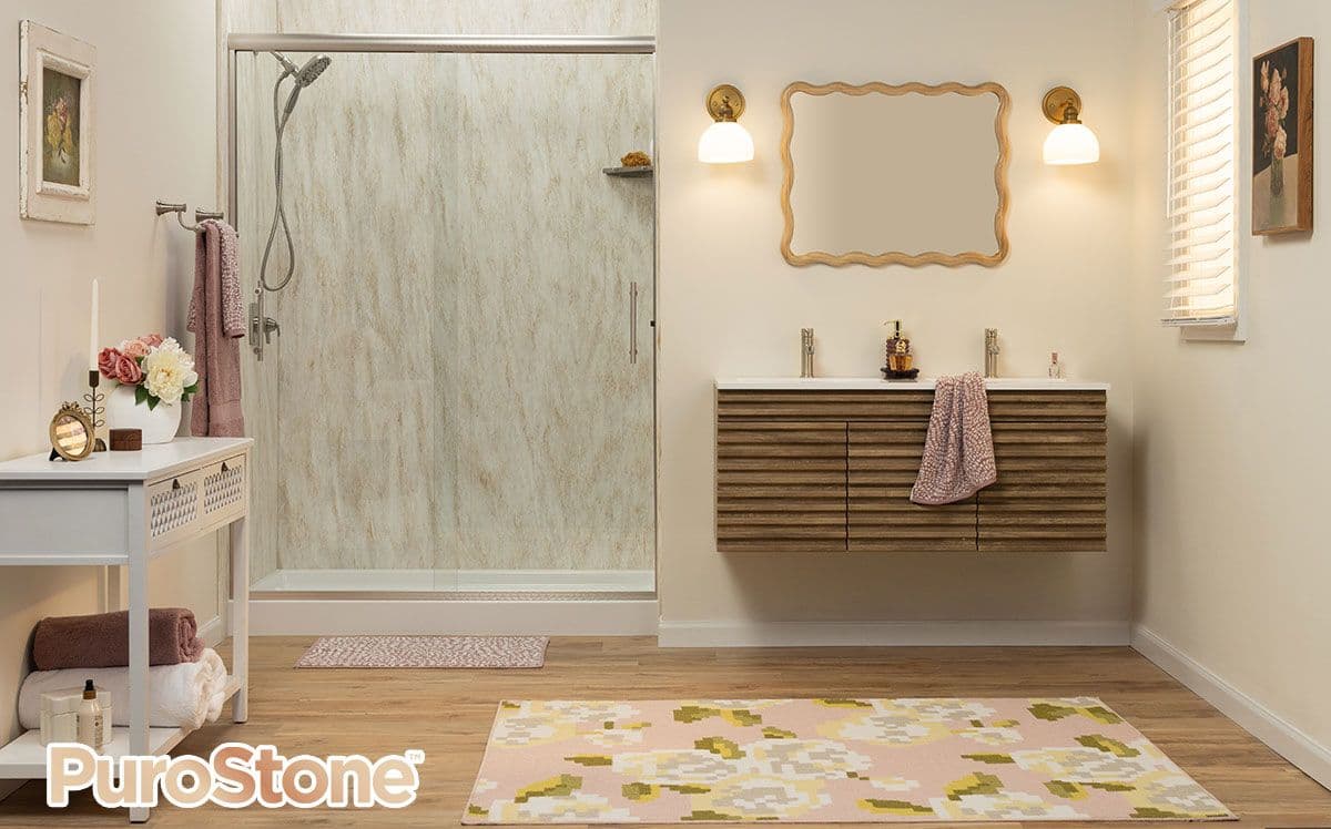 Purostone Sahara Style Bathroom Panels