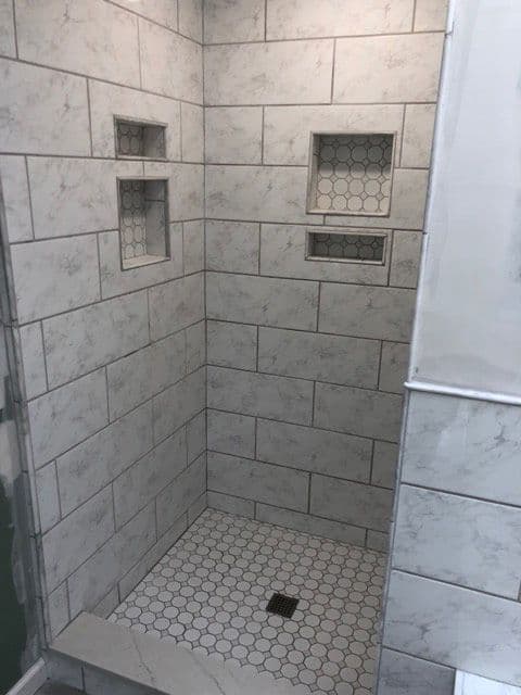 TIle Shower Niche