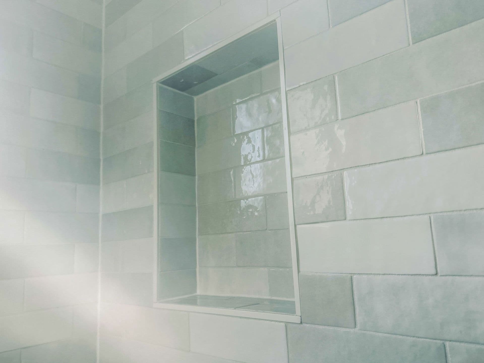 Tiled Shower Niche