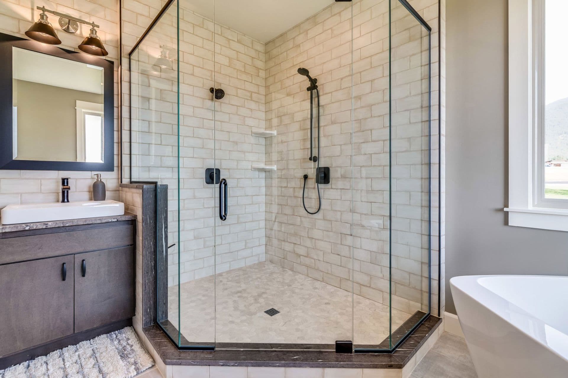TBS creates luxurious tile work for your shower image