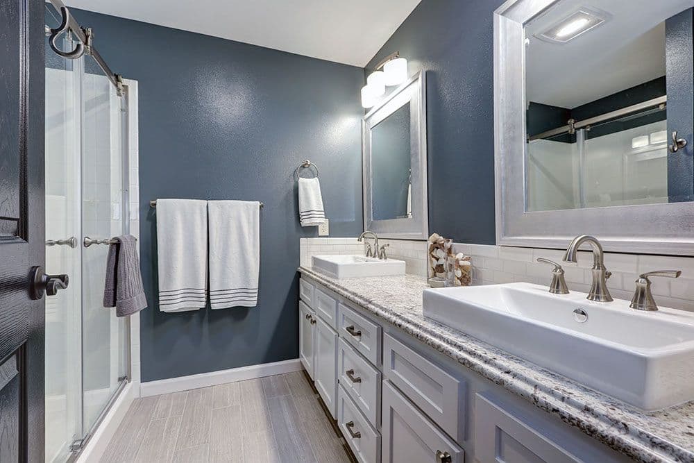 Well Lit bathroom