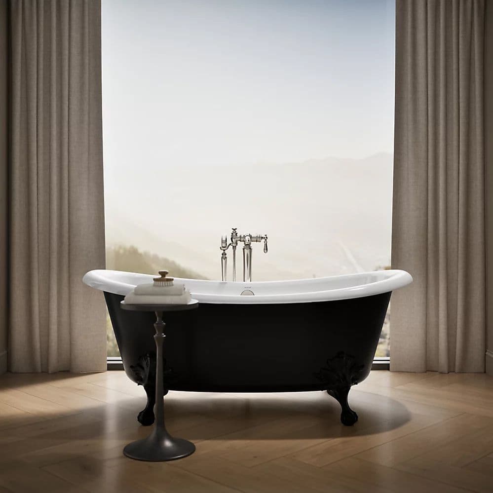 Traditional Claw Foot Cast Iron Bathtub Kholer at Total Bath Systems