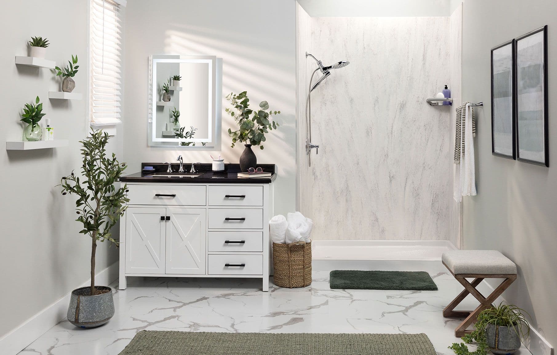 Purostone Tundra Style Bathroom Panels